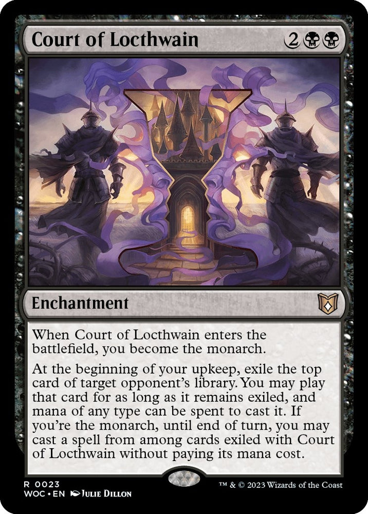 Image for Court of Locthwain (23) [Commander: Wilds of Eldraine]