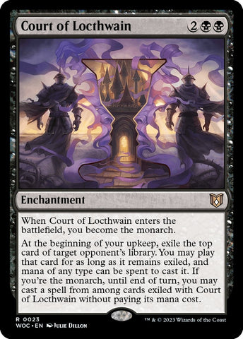 Image for Court of Locthwain (23) [Commander: Wilds of Eldraine]