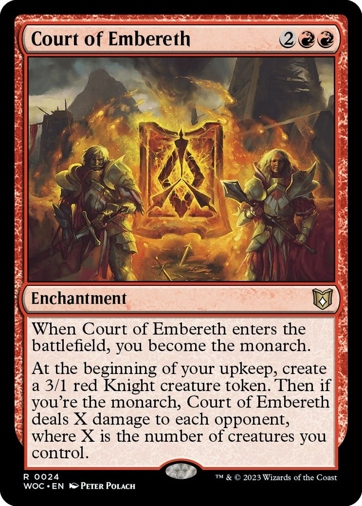 Image for Court of Embereth (24) [Commander: Wilds of Eldraine]