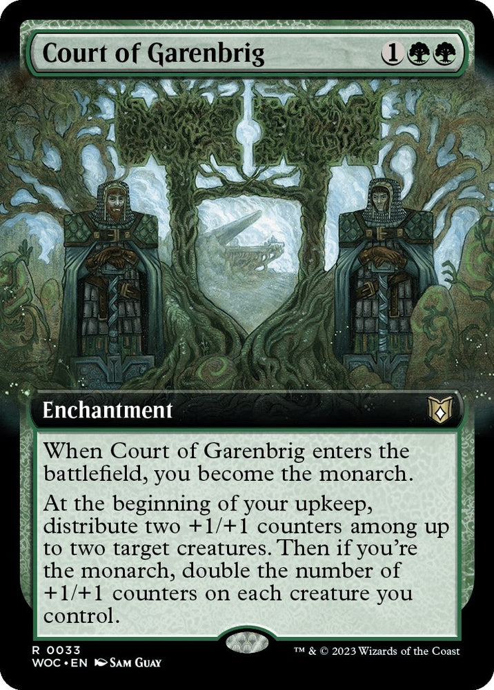 Image for Court of Garenbrig (Extended Art) (33) [Commander: Wilds of Eldraine]