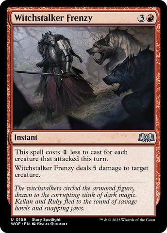 Image for Witchstalker Frenzy (159) [Wilds of Eldraine]
