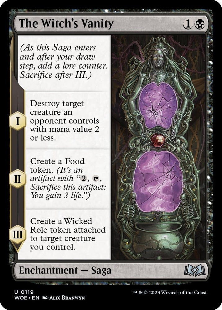 Image for The Witch's Vanity (119) [Wilds of Eldraine]