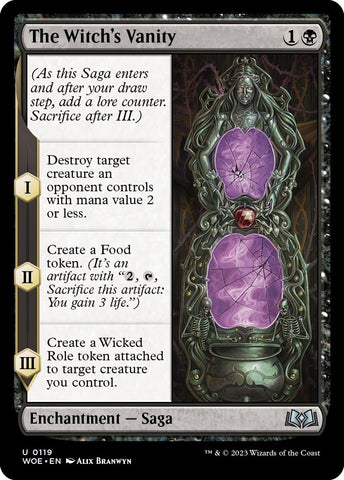 Image for The Witch's Vanity (119) [Wilds of Eldraine]