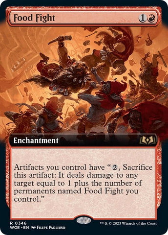 Image for Food Fight (Extended Art) (346) [Wilds of Eldraine]