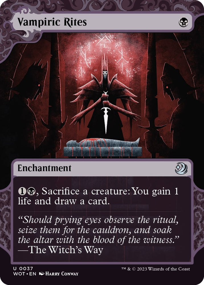 Image for Vampiric Rites (37) [Wilds of Eldraine: Enchanting Tales]