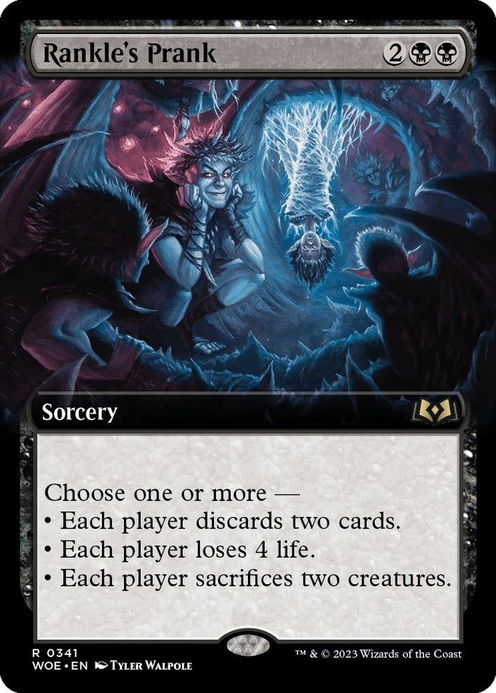Image for Rankle's Prank (Extended Art) (341) [Wilds of Eldraine]