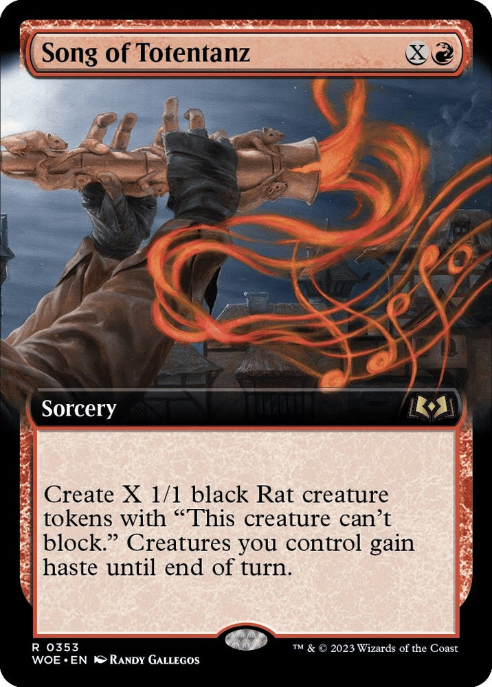 Image for Song of Totentanz (Extended Art) (353) [Wilds of Eldraine]