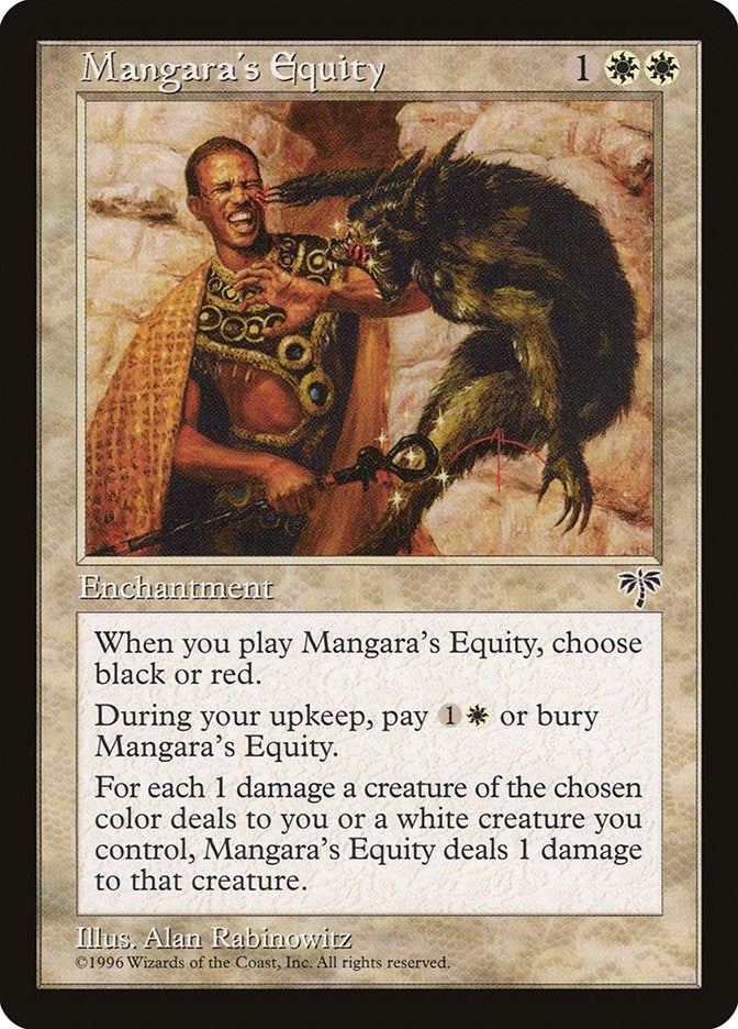 Image for Mangara's Equity [Mirage]