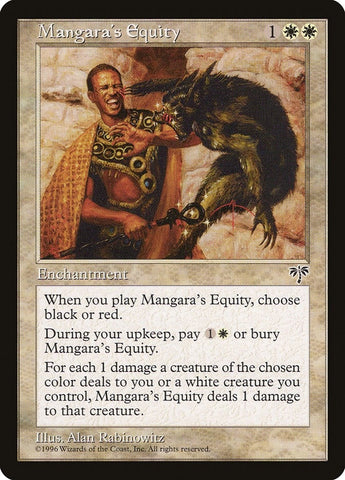 Image for Mangara's Equity [Mirage]