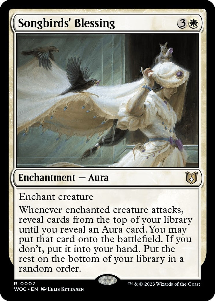Image for Songbirds' Blessing (7) [Commander: Wilds of Eldraine]