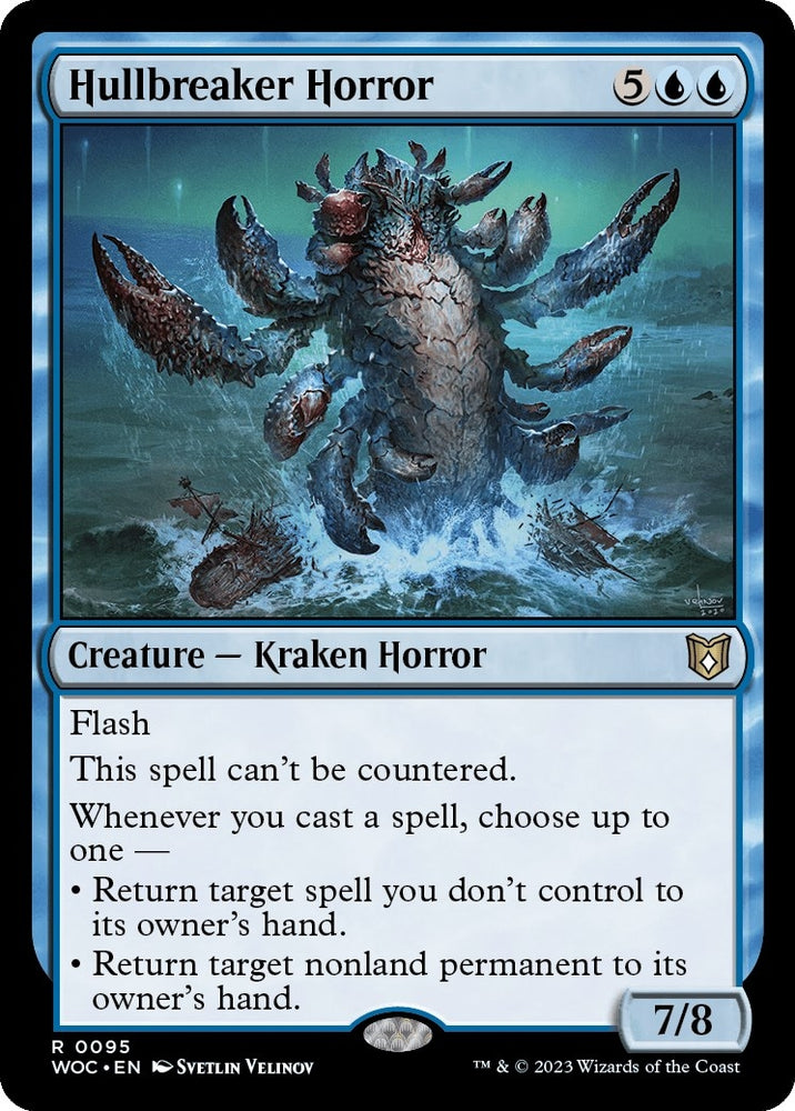 Image for Hullbreaker Horror (95) [Commander: Wilds of Eldraine]