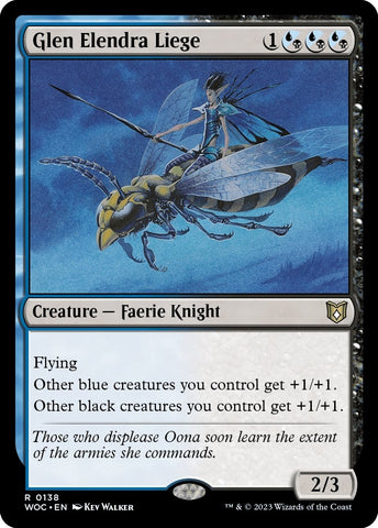 Image for Glen Elendra Liege (138) [Commander: Wilds of Eldraine]
