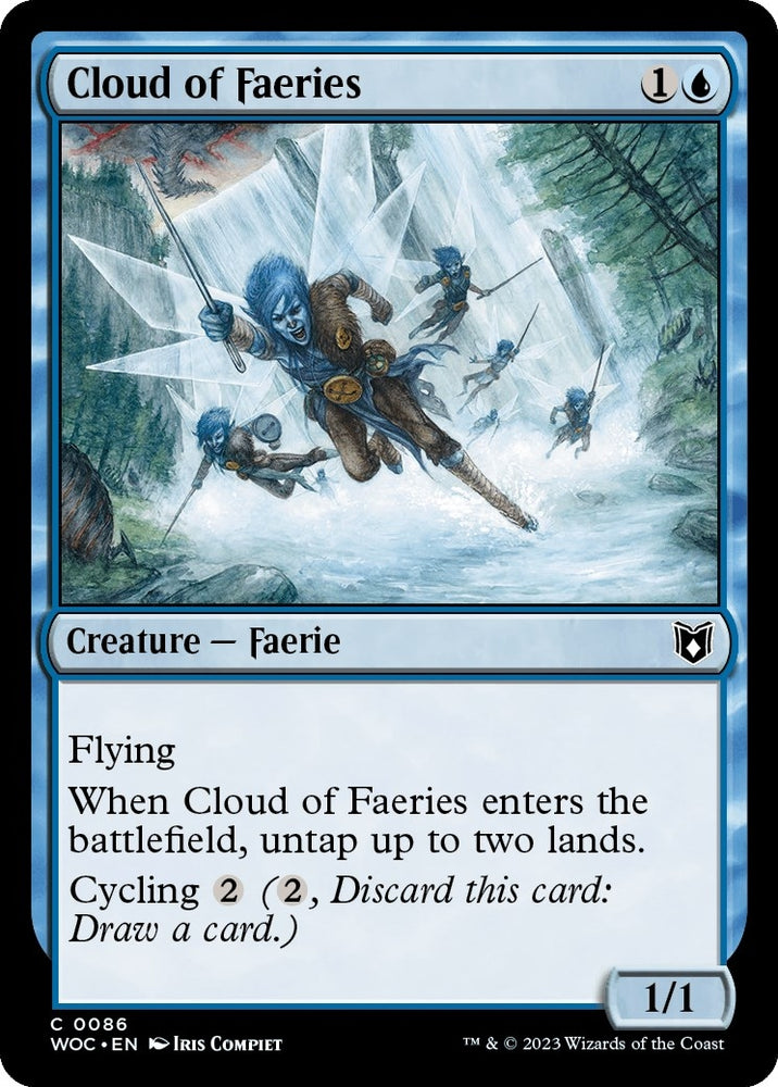 Image for Cloud of Faeries (86) [Commander: Wilds of Eldraine]