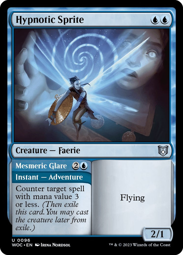 Image for Hypnotic Sprite (96) [Commander: Wilds of Eldraine]