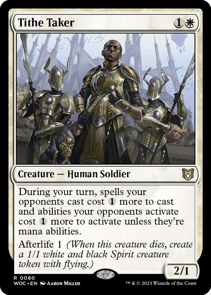 Image for Tithe Taker (80) [Commander: Wilds of Eldraine]