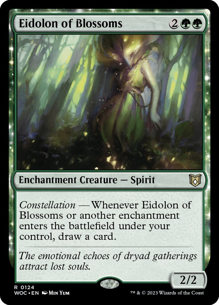 Image for Eidolon of Blossoms (124) [Commander: Wilds of Eldraine]