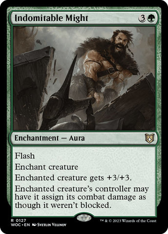 Image for Indomitable Might (127) [Commander: Wilds of Eldraine]