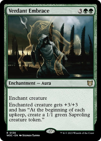 Image for Verdant Embrace (136) [Commander: Wilds of Eldraine]