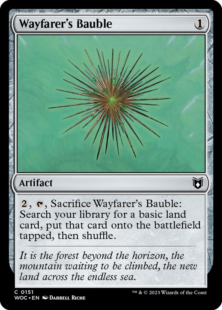 Image for Wayfarer's Bauble (151) [Commander: Wilds of Eldraine]