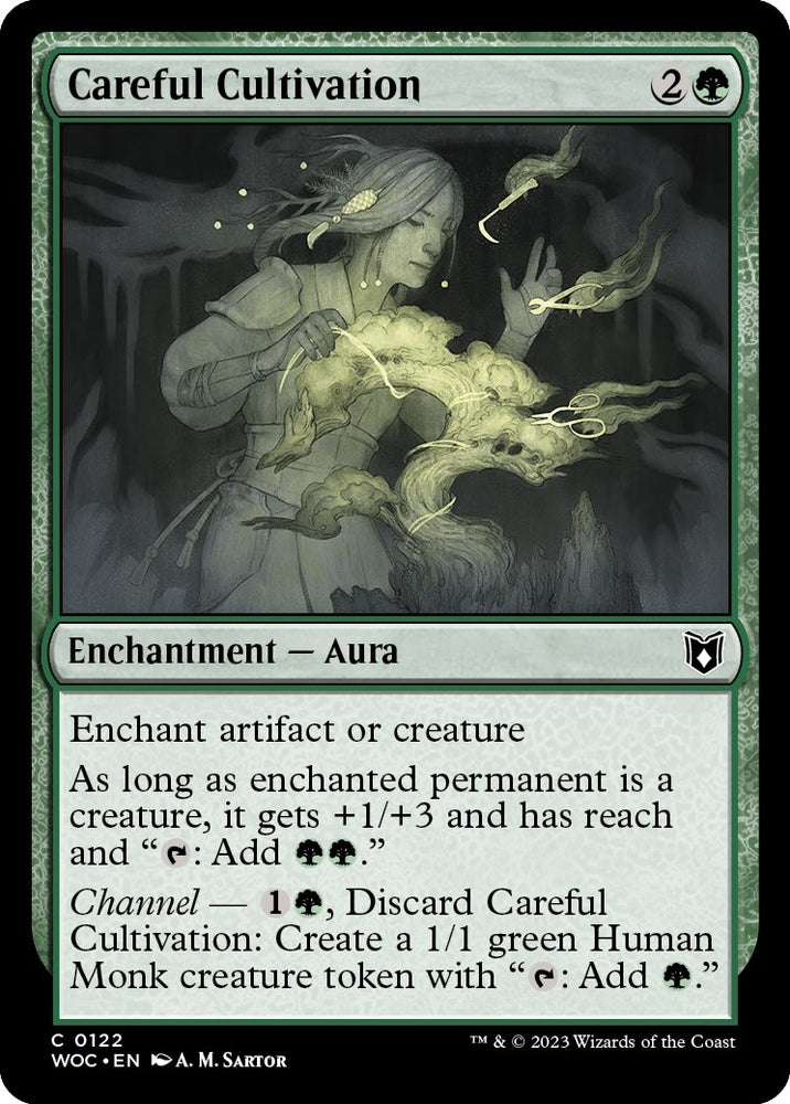 Image for Careful Cultivation (122) [Commander: Wilds of Eldraine]