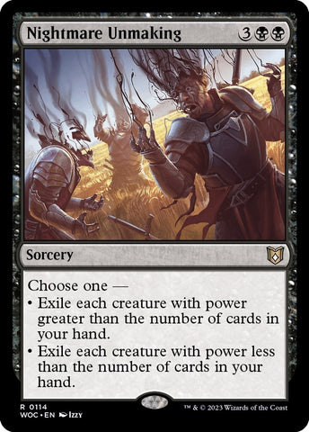 Image for Nightmare Unmaking (114) [Commander: Wilds of Eldraine]