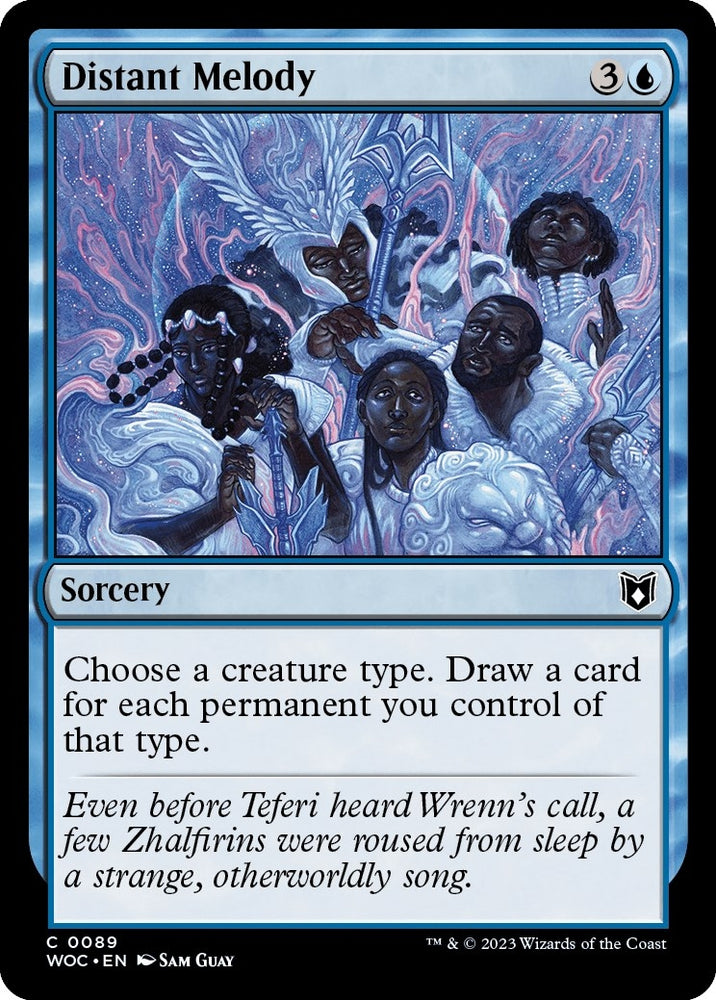 Image for Distant Melody (89) [Commander: Wilds of Eldraine]