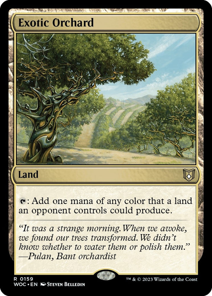 Image for Exotic Orchard (159) [Commander: Wilds of Eldraine]