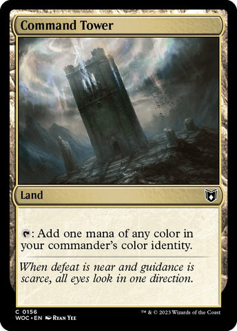 Image for Command Tower (156) [Commander: Wilds of Eldraine]