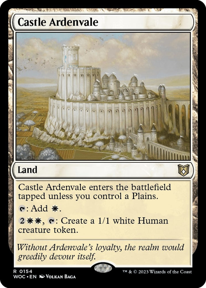 Image for Castle Ardenvale (154) [Commander: Wilds of Eldraine]