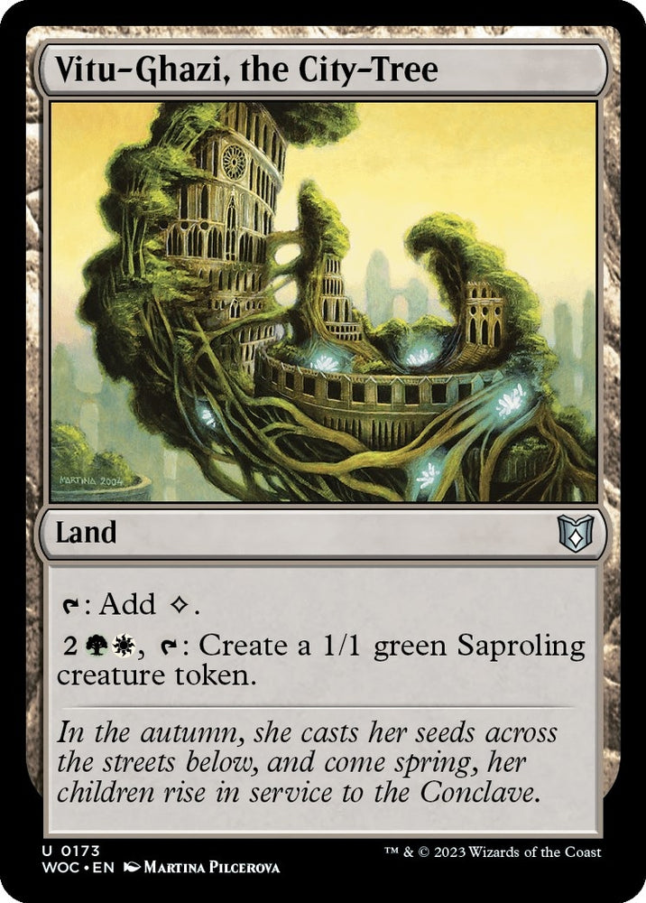 Image for Vitu-Ghazi, the City-Tree (173) [Commander: Wilds of Eldraine]