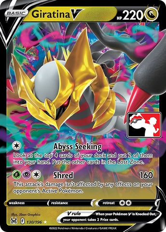 Image for Giratina V (130/196) [Prize Pack Series Cards]
