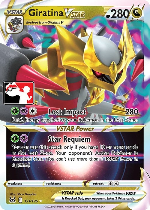 Image for Giratina VSTAR (131/196) [Prize Pack Series Cards]