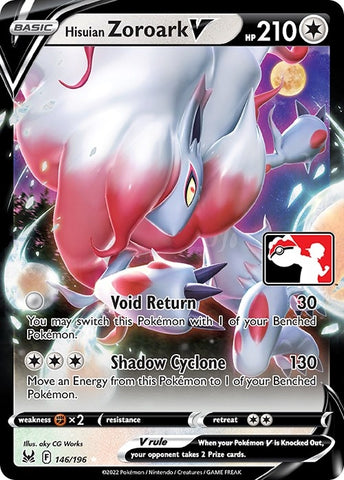 Image for Hisuian Zoroark V (146/196) [Prize Pack Series Cards]