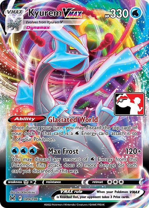 Image for Kyurem VMAX (049/196) [Prize Pack Series Cards]