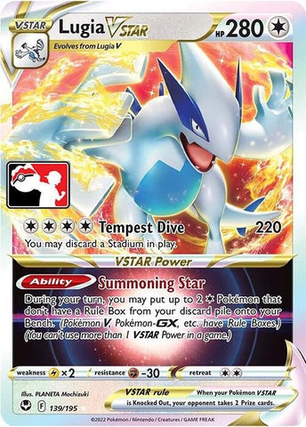 Image for Lugia VSTAR (139/195) [Prize Pack Series Cards]