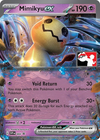 Image for Mimikyu ex (004) [Prize Pack Series Cards]