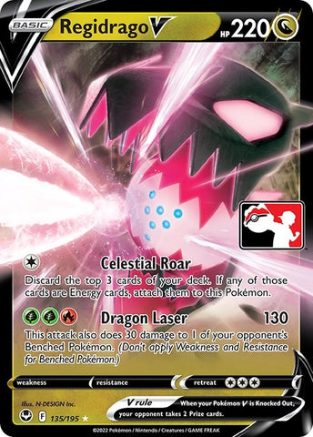 Image for Regidrago V (135/195) - Pokemon