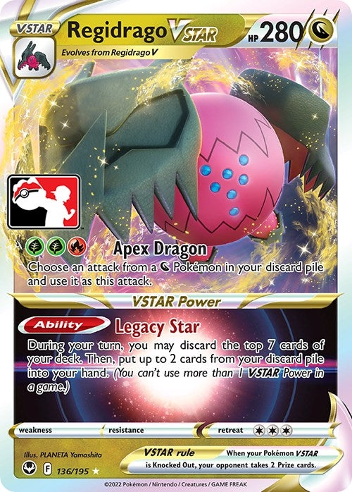 Image for Regidrago VSTAR (136/195) [Prize Pack Series Cards]