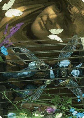 Image for Cooped Up Art Card (1) [Art Series: Wilds of Eldraine]