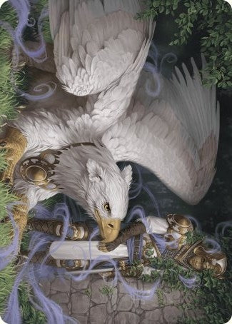 Image for Dutiful Griffin Art Card (3) [Art Series: Wilds of Eldraine]