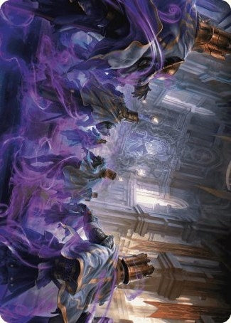 Image for Eerie Interference Art Card (4) [Art Series: Wilds of Eldraine]