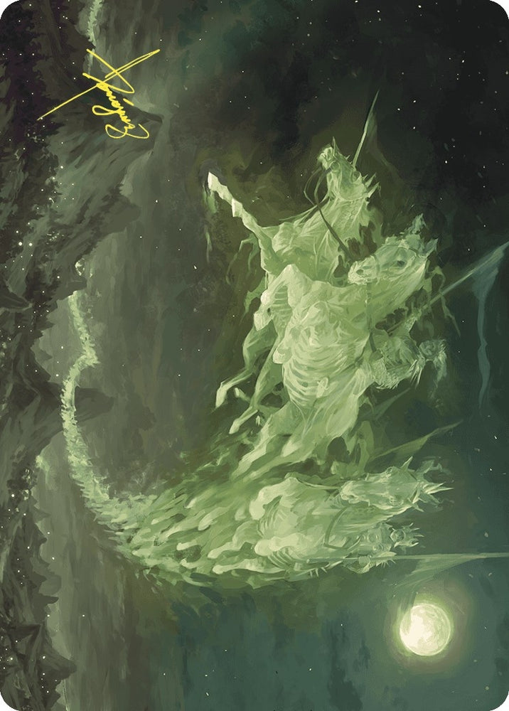 Image for Moonshaker Cavalry Art Card (Gold-Stamped Signature) (5) [Art Series: Wilds of Eldraine]