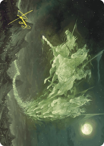 Image for Moonshaker Cavalry Art Card (Gold-Stamped Signature) (5) [Art Series: Wilds of Eldraine]
