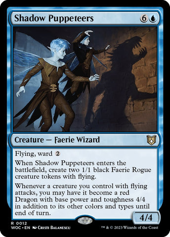 Image for Shadow Puppeteers (12) [Commander: Wilds of Eldraine]