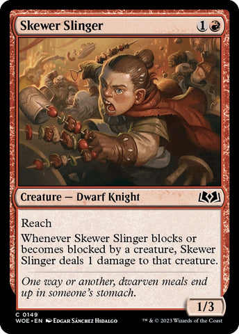 Image for Skewer Slinger (149) [Wilds of Eldraine]