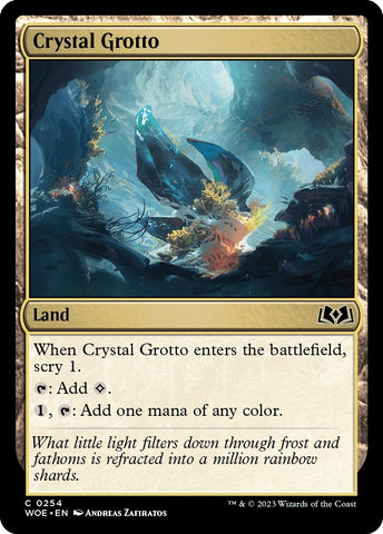 Image for Crystal Grotto (254) [Wilds of Eldraine]