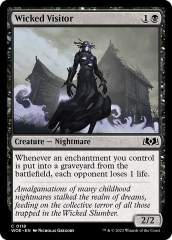 Image for Wicked Visitor (118) - Magic: The Gathering
