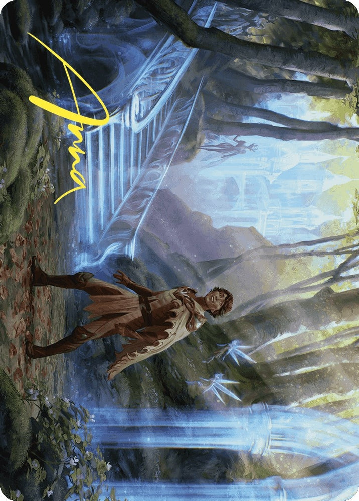 Image for Into the Fae Court Art Card (Gold-Stamped Signature) (7) [Art Series: Wilds of Eldraine]
