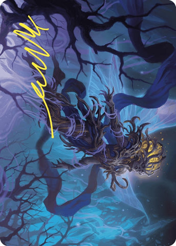 Image for Sleep-Cursed Faerie Art Card (Gold-Stamped Signature) (8) [Art Series: Wilds of Eldraine]