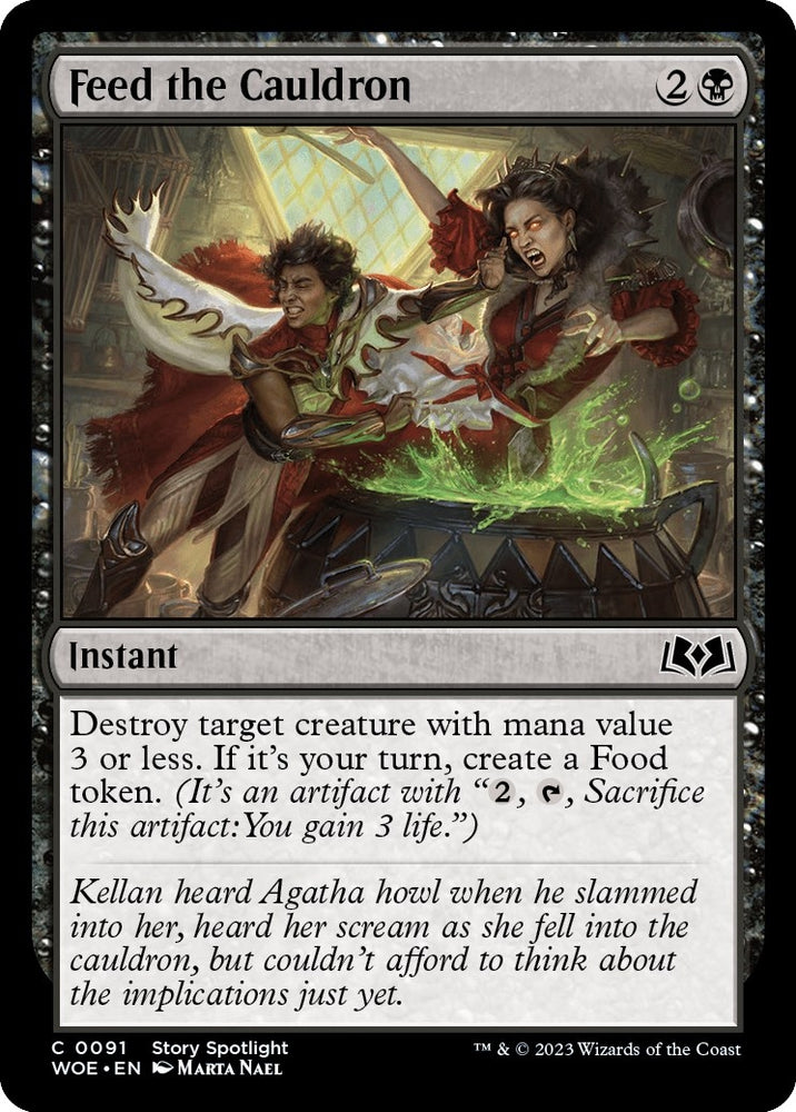 Image for Feed the Cauldron (91) [Wilds of Eldraine]